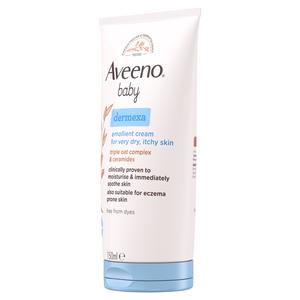 Aveeno Baby Dermexa Emollient Cream Baby Lotion Dry & Itchy Skin 150ml - gallery image 6