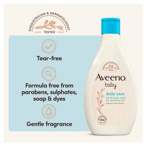 Aveeno Baby Daily Care Hair & Body Wash 400ml - gallery image 2