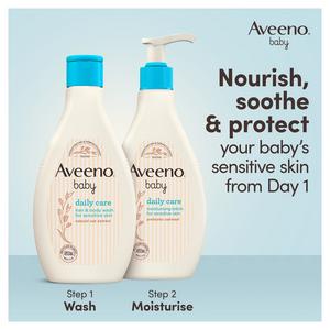 Aveeno Baby Daily Care Hair & Body Wash 400ml - gallery image 3