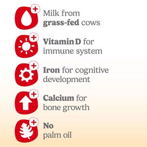 Cow & Gate 2 Follow On Baby Milk Formula Liquid 6-12 Months Multipack Ready To Feed 6x200ml - gallery image 3