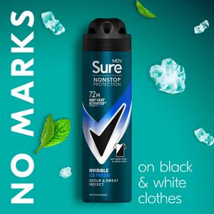 Sure Men Invisible Ice 72h Nonstop Protection Antiperspirant Deodorant 150ml - gallery image 3