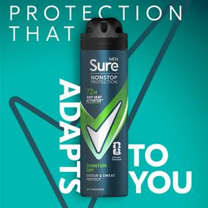 Sure Men Quantum Dry 72h Nonstop Protection Antiperspirant Deodorant 150ml - gallery image 2