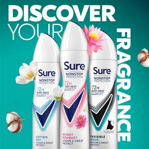 Sure Women 250ml Bright Bouquet 72h Nonstop Protection Antiperspirant Deodorant - gallery image 5