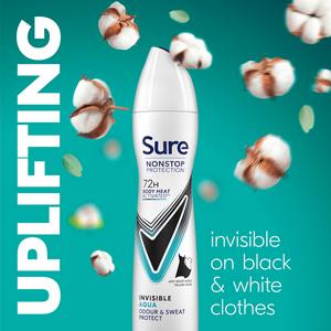Sure Women 250ml Invisible Aqua 72h Nonstop Protection Antiperspirant Deodorant - gallery image 3