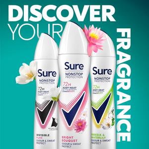 Sure Women Bright Bouquet 72h Nonstop Protection Antiperspirant Deodorant 150ml - gallery image 5