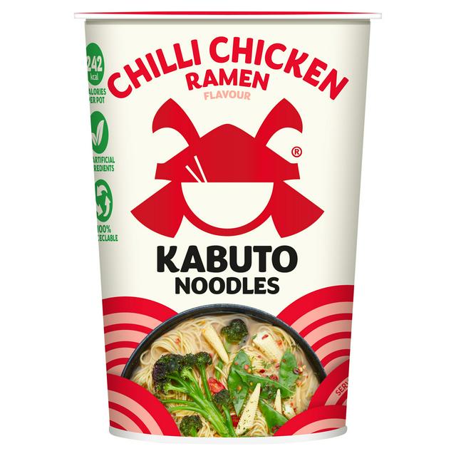Kabuto Noodles Chilli Chicken Flavour Ramen 65g | Sainsbury's