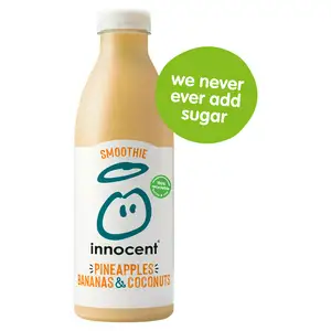 Innocent Pineapples Bananas & Coconuts Smoothie 750ml