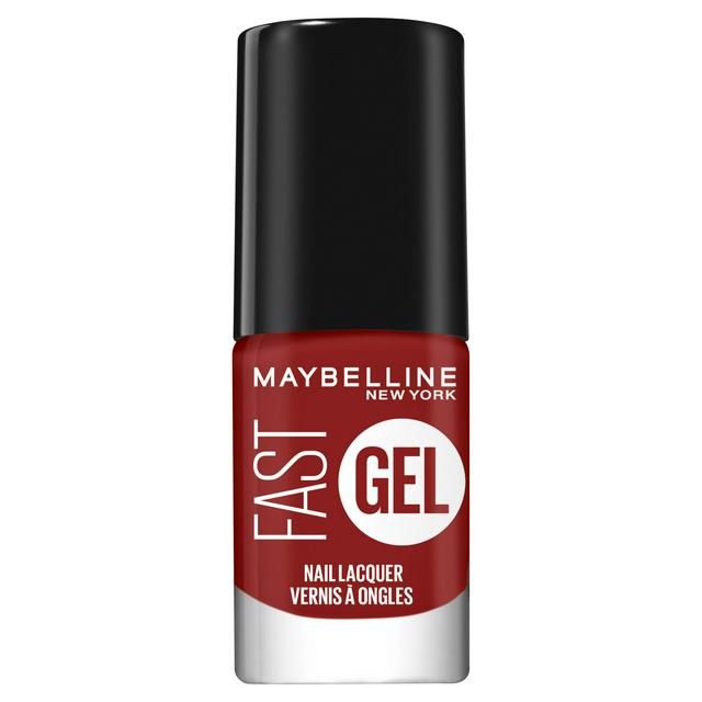 Maybelline Fast Gel Lacquer Rebel Red 12 Long Lasting Nail Polish 7ml - gallery image 1