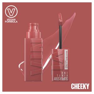 Maybelline Superstay Vinyl Ink Long Lasting Liquid Lipstick Shine Finish 35 Cheeky - gallery image 2