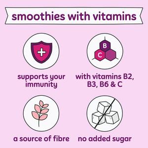 Innocent Berry Defence Super Smoothie, Raspberry Cranberry & Apple with Vitamins 300ml - gallery image 4