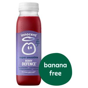 Innocent Berry Defence Super Smoothie, Raspberry Cranberry & Apple with Vitamins 300ml