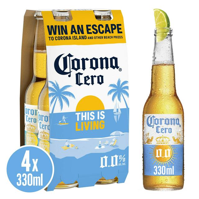 Corona Cero 0.0% Alcohol Free 4 x 330ml - gallery image 1