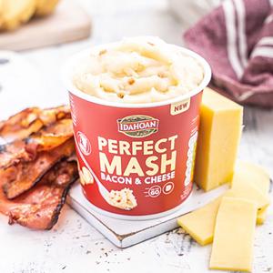 Idahoan Perfect Mash Bacon & Cheese Snack Pot 55g - gallery image 2