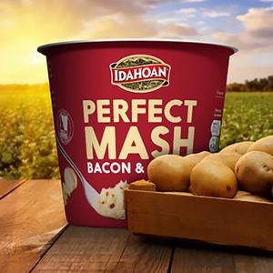 Idahoan Perfect Mash Bacon & Cheese Snack Pot 55g - gallery image 4