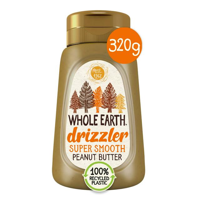 Whole Earth Drizzler Super Smooth Peanut Butter 320G