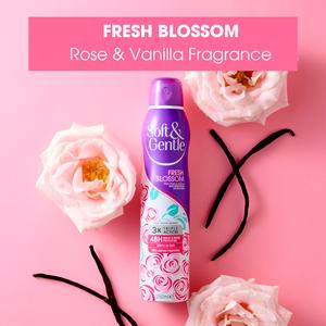Soft & Gentle Fresh Blossom Wild Rose & Vanilla Anti-Perspirant Deodorant 250ml - gallery image 2