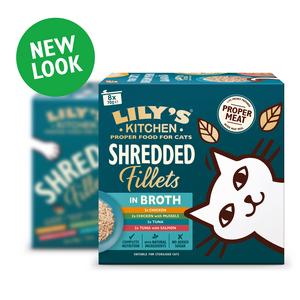 Lily's Kitchen Shredded Fillets Multipack Cat Food 8 x 70g - gallery image 2