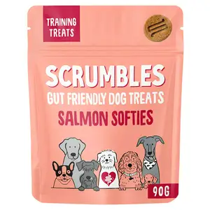 Scrumbles Salmon Natural Dog Treats 90g