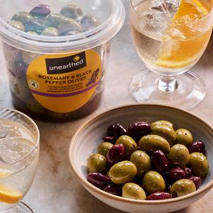 Unearthed Rosemary & Black Pepper Olives 342g - gallery image 3
