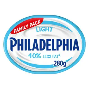 Philadelphia Light Low Fat Soft Cream Cheese 280g