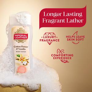 Imperial Leather 235ml Cotton Flower & Vanilla Body Wash - gallery image 2