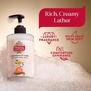 Imperial Leather Moisturing Antibacterial Hand Wash Cotton Flower & Vanilla Orchid 500ml - gallery image 3