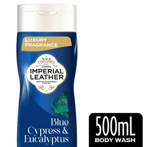 Imperial Leather Invigorating Body Wash for Men Blue Cypress & Eucalyptus 500ml