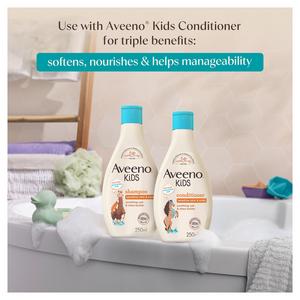 Aveeno Kids Shampoo with Soothing Oat & Shea Butter Developed For Your Little Superhero 250ml - gallery image 5