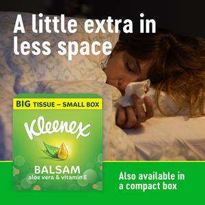 Kleenex Balsam Extra Large Tissues Single Compact Box 40 Sheets - gallery image 6