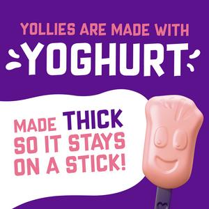 Strings & Things Yollies Yogurt Lollies Strawberry Flavour 4x25g - gallery image 3