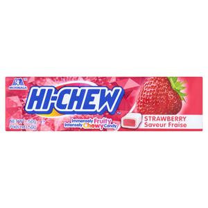 Hi-Chew Strawberry Flavoured Chewy Sweets 50g