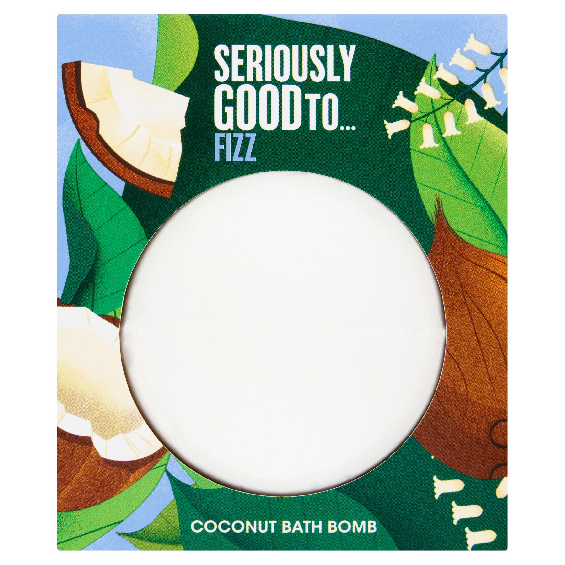 Coconut Scented Bath Fizzer 150g