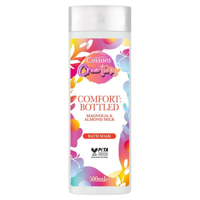 Creations Comfort Bottled Magnolia Almond Milk Bath Soak 500ml