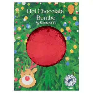 Sainsbury's Hot Chocolate Bombe 45g 