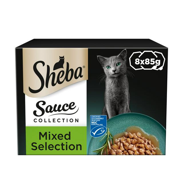 Sheba sauce lover cat sale food