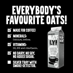 Oatly Oat Drink Barista Edition Chilled 1L - gallery image 2