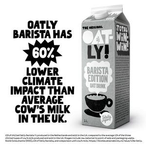 Oatly Oat Drink Barista Edition Chilled 1L - gallery image 4