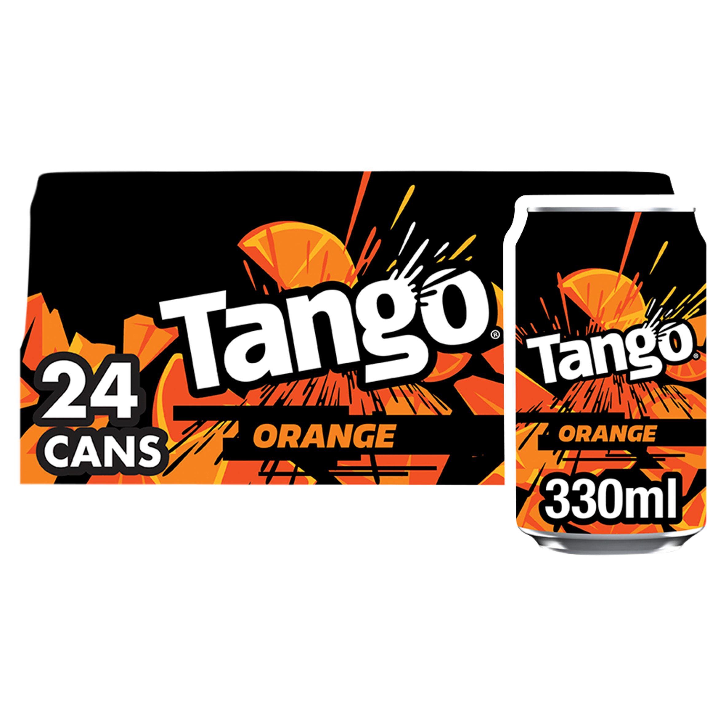 Tango Orange Original Soft Drink 24x330ml