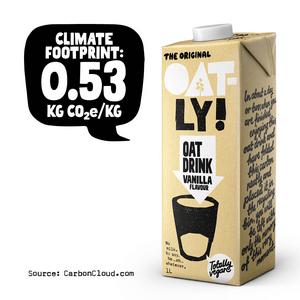 Oatly Oat Drink Vanilla Flavour Long Life 1L - gallery image 4