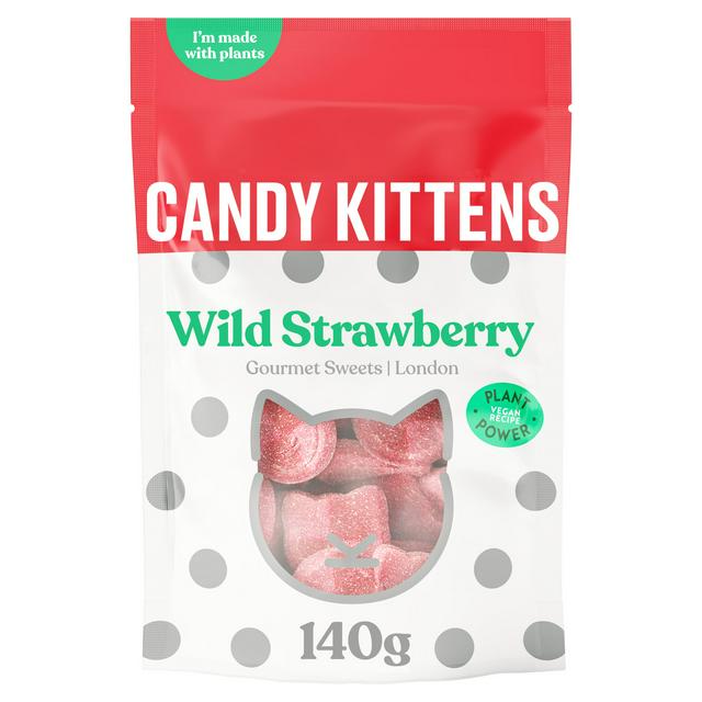Candy Kittens Wild Strawberry Gourmet Sweets 140g £2.5 Compare Prices