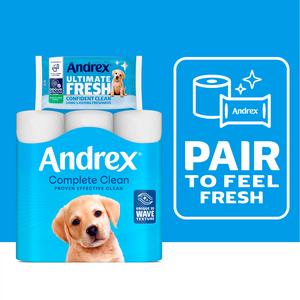 Andrex Ultimate Fresh Flushable Odour Control Moist Toilet Tissue Wipes Single Pack x36 - gallery image 5