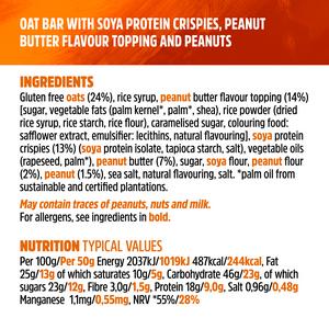 Trek Peanut Butter Protein Flapjack 3x50g - gallery image 4