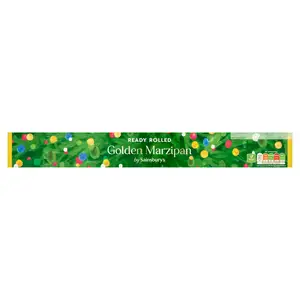 Sainsbury's Ready Rolled Golden Marzipan 400g