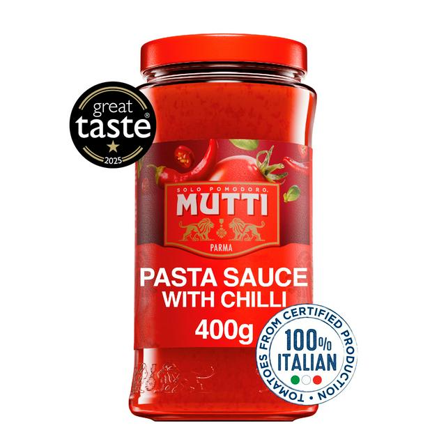 Mutti Tomato Pasta Sauce with Chilli 400g - gallery image 1