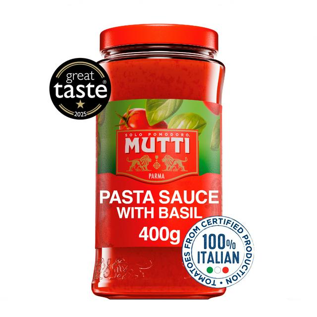 Mutti Tomato Pasta Sauce with Basil 400g - gallery image 1