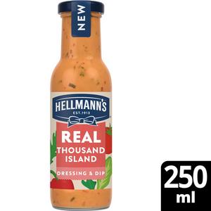 Hellmann's Real Thousand Island Salad Dressing & Dip 250ml - gallery image 2