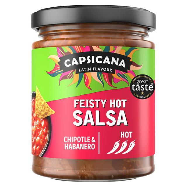 Capsicana mexican chipotle habanero hot salsa