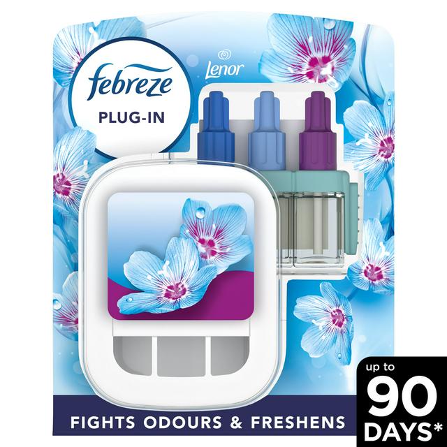 Febreze 3Volution Smart Programming Air Freshener Plug In Starter Kit Spring Awakening 20ml - gallery image 1
