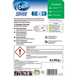 Bloo Power Active Lemon Rim Blocks 2x50g - gallery image 2
