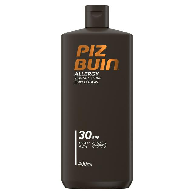 Piz Buin 400ml Allergy Sensitive Skin SPF 30 Sun Cream Moisturiser - gallery image 1